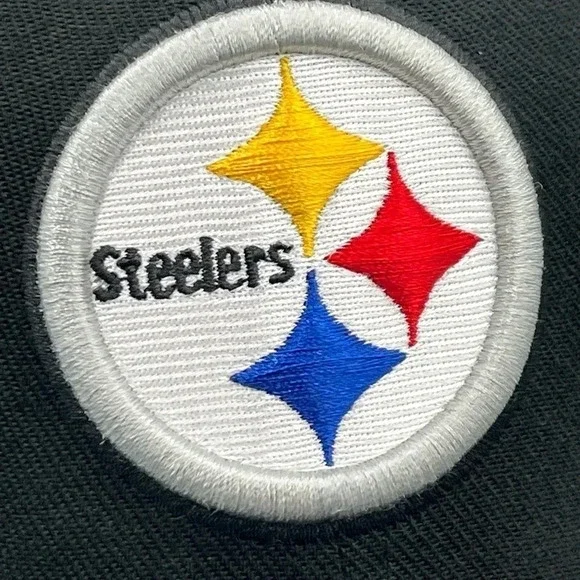 Pittsburgh Steelers New Era hat/ball Size S/M. Elastic - Picture 2 of 16